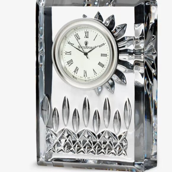 Waterford Lismore Crystal Clock - Picture 1 of 7